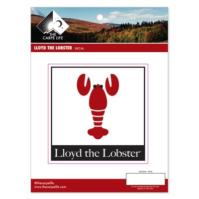Lloyd the Lobster - Hero Decal - Go Lloyd!