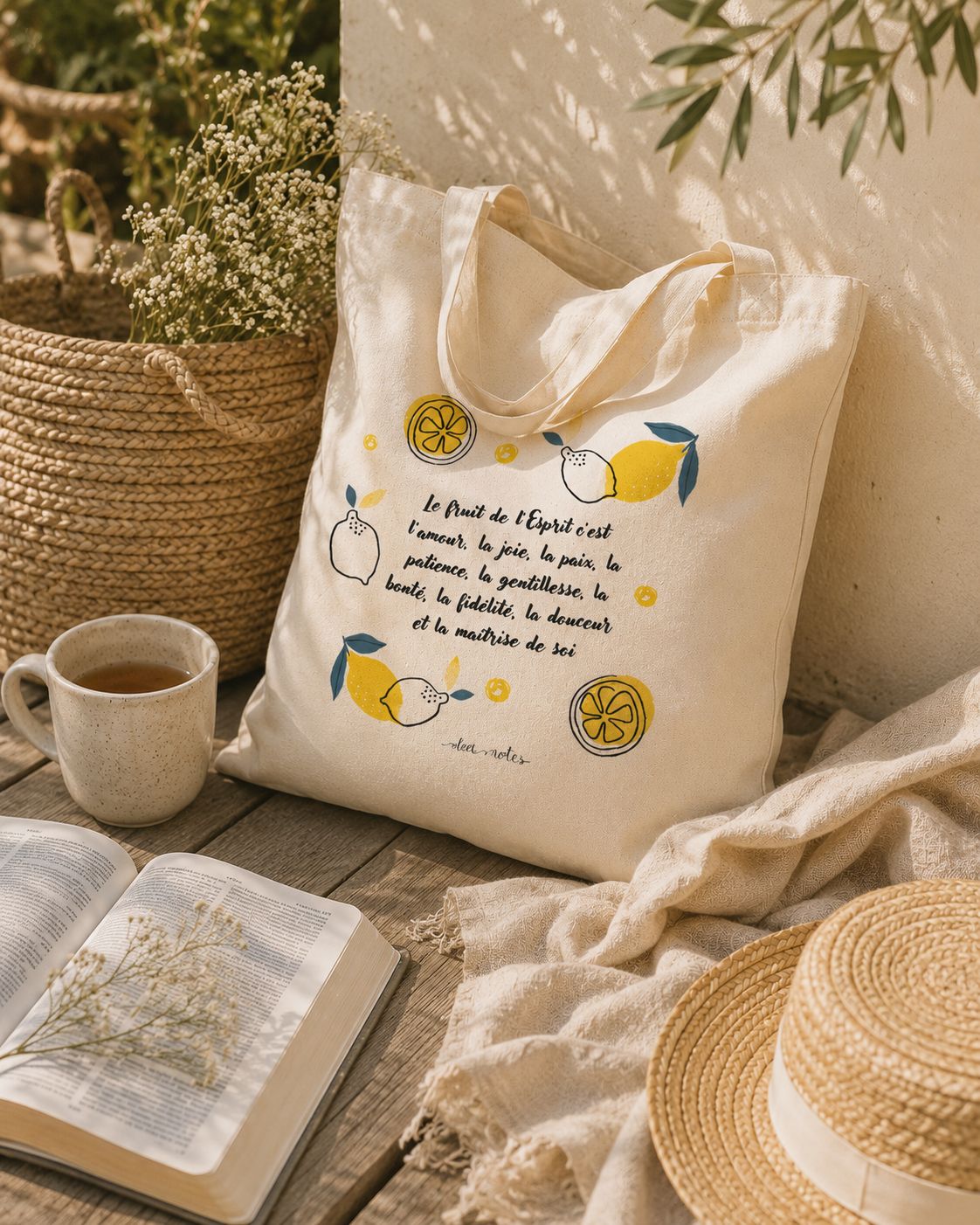 Tote bag « Galates 5:22 »