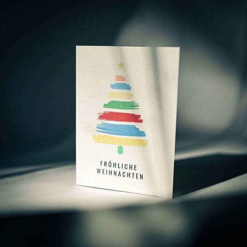 Weihnachtskarte 2024 - 10 Stück