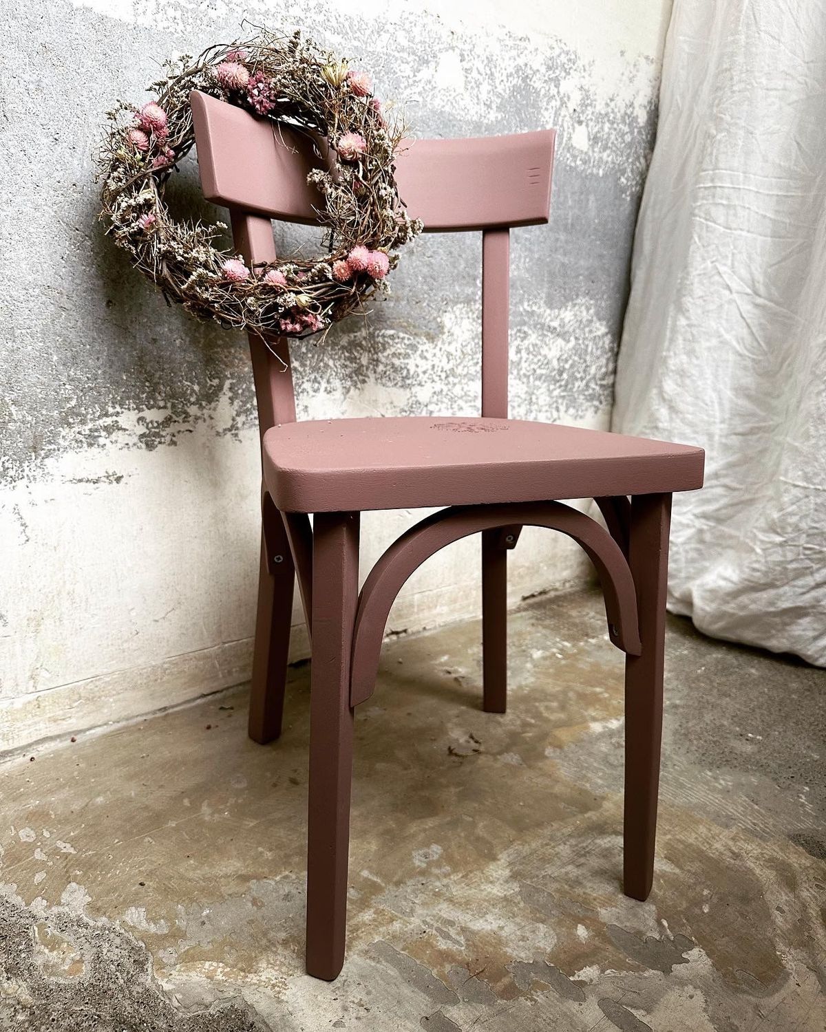 CHAISE EN BOIS LILY