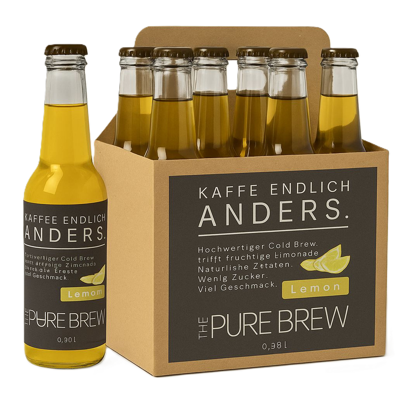 The Pure Brew – Lemon ( Kaffee Limo ) 6x0,33l