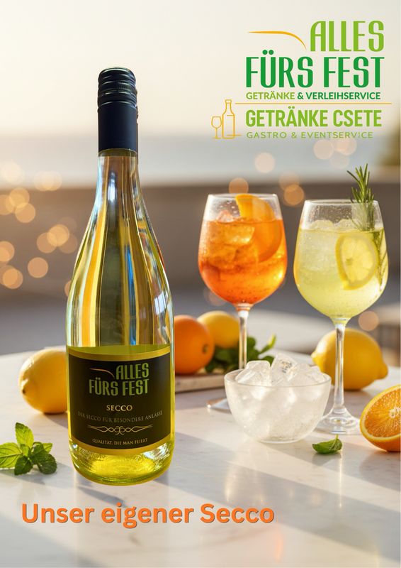 Alles fürs Fest – Secco Weiß 0,75l