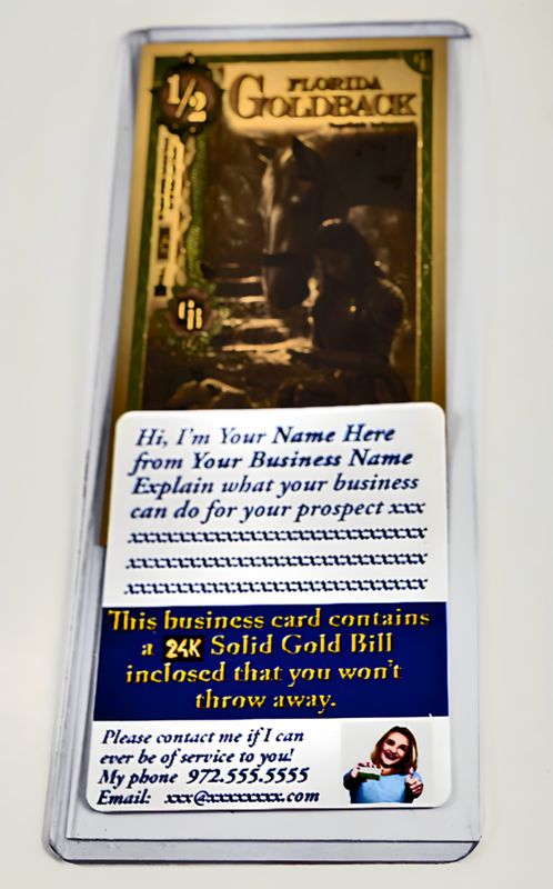 Salesperson Gold Product Sample Set - Refund return at any time.