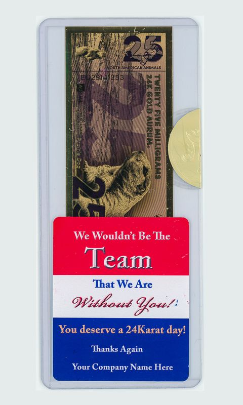 Employee Appreciation Gift with Employer Name