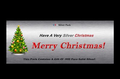 Silver Christmas Pack Buy $3.99 each.
