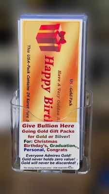 Dealer Bullion Gift Pack Counter Display-10
