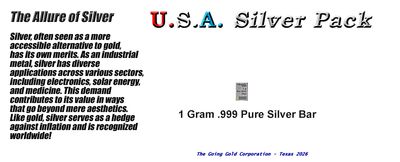 Silver 1 GRAM Personal Gift Pack