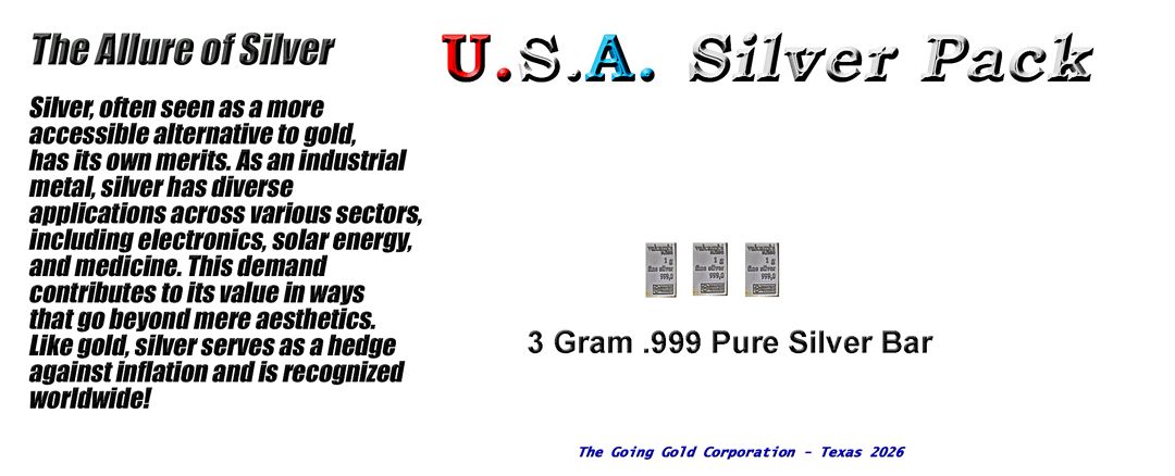Silver 3 GRAM Congratulations Gift Pack
