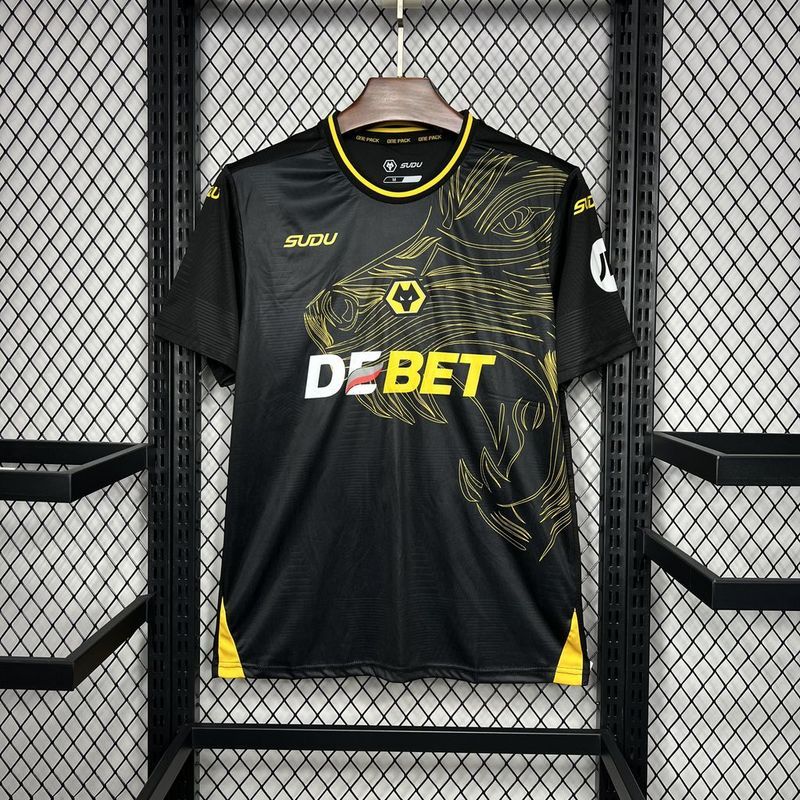 24-25 Wolves Away Kit Fan Version