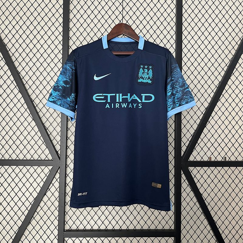 15-16 Manchester City Away Kit RETRO