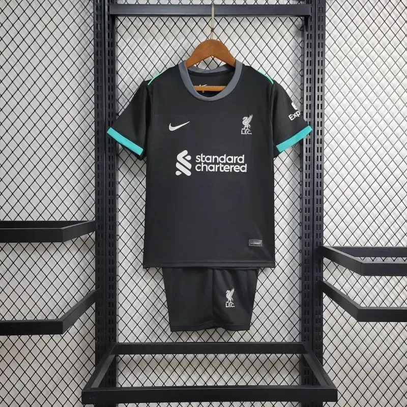 24-25 Liverpool Away Kit - KIDS