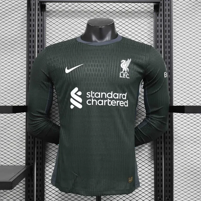 24-25 Liverpool Away Player Version Long Sleeve