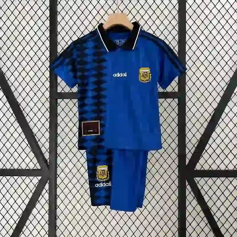 94 Argentina World Cup Away Kit - KIDS RETRO