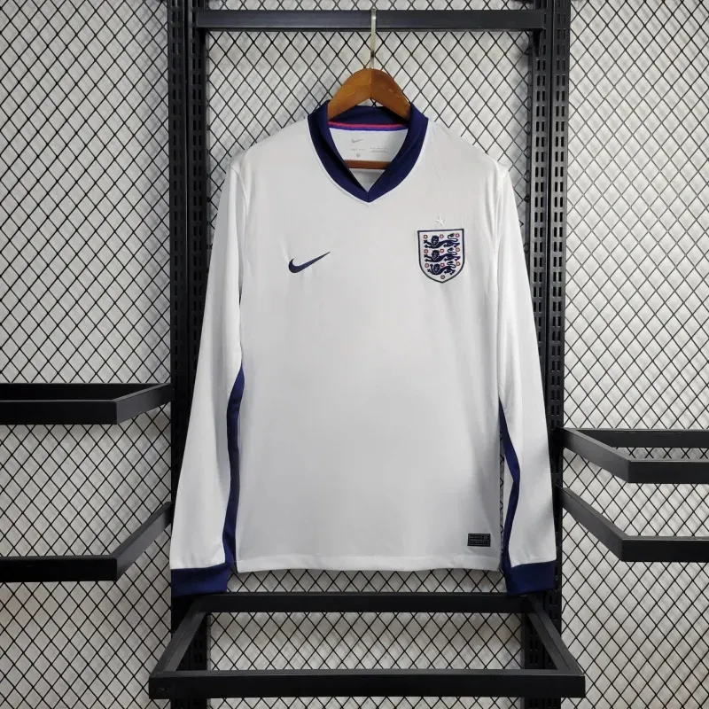 2024 England Euro Cup Home Long Sleeve Kit