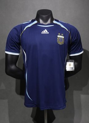 Argentina 2006 World Cup Away Short Sleeve Player Edition