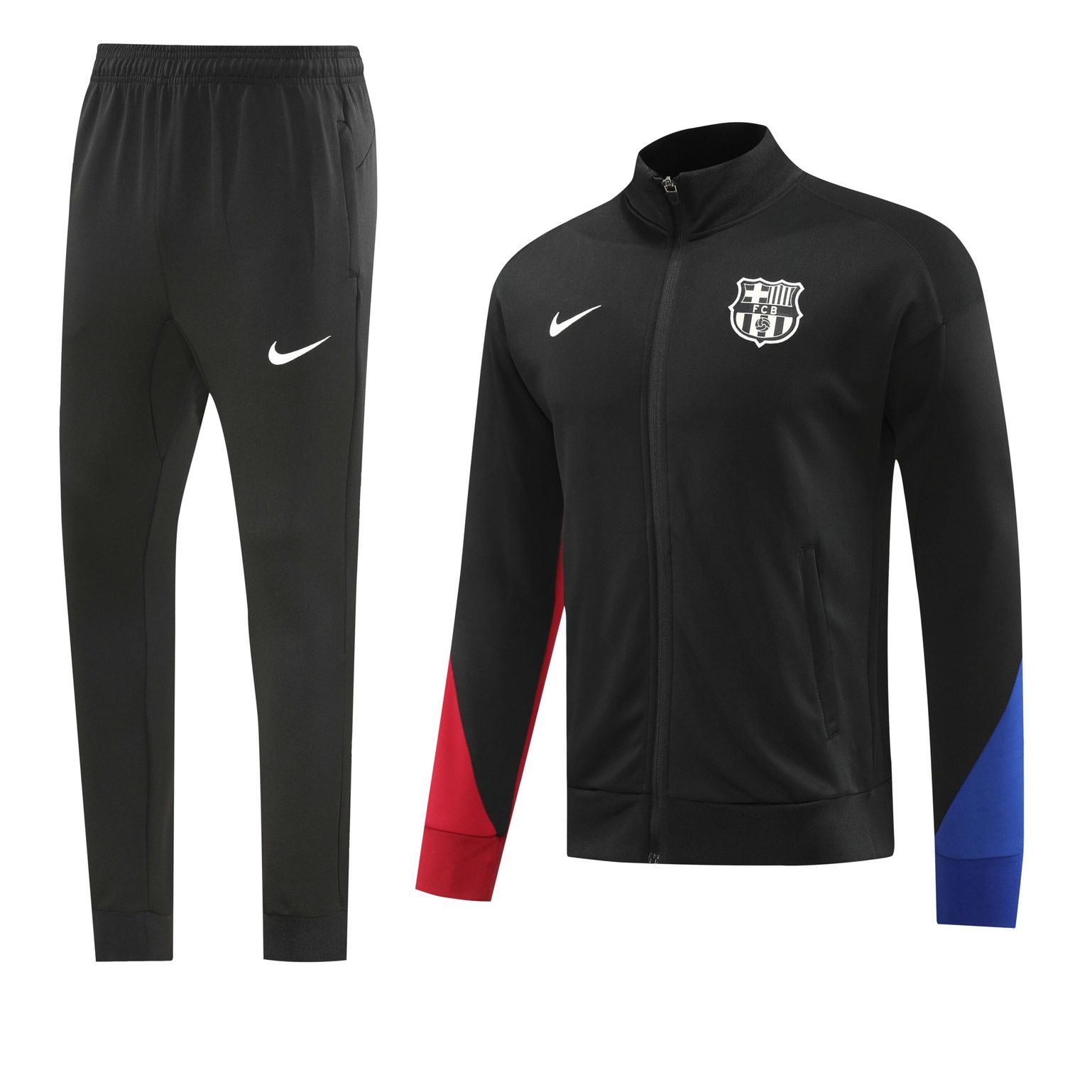 24-25 FC Barcelona Tracksuit Black