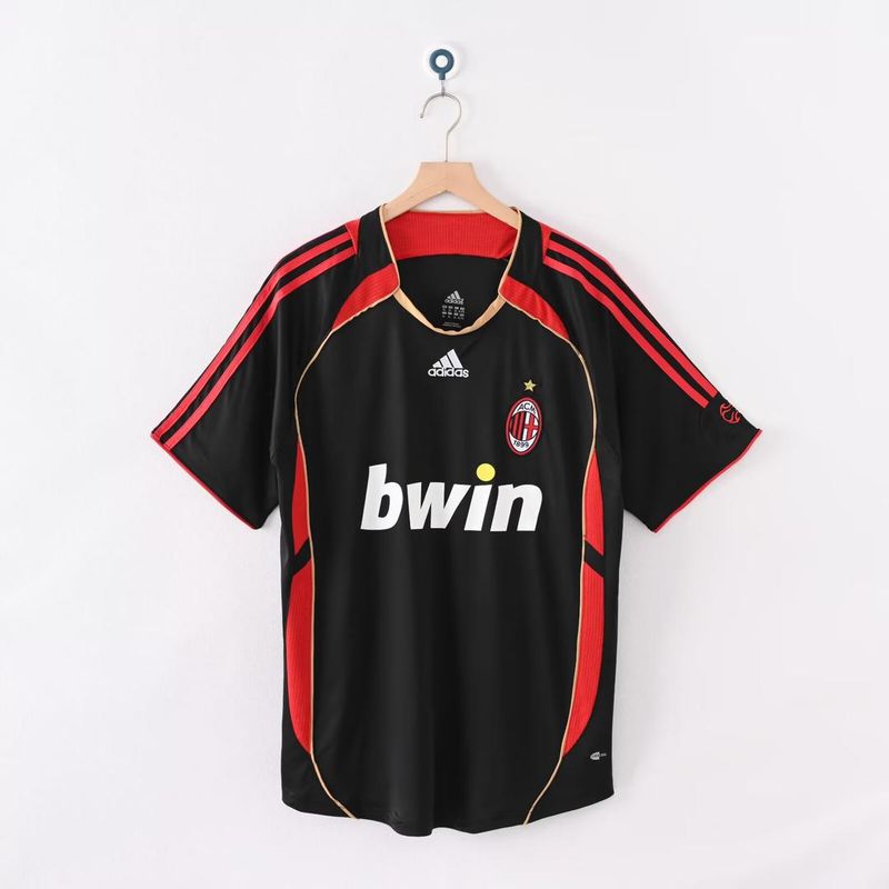 06-07 AC Milan Two Passengers Short Sleeves Fan Version - RETRO