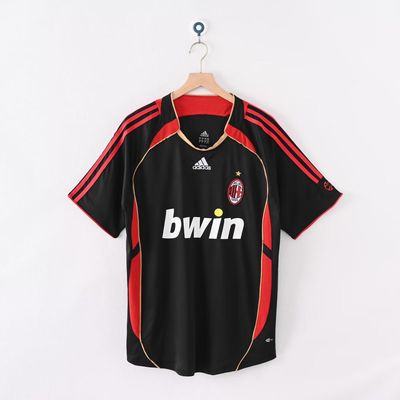 06-07 AC Milan Two Passengers Short Sleeves Fan Version - RETRO