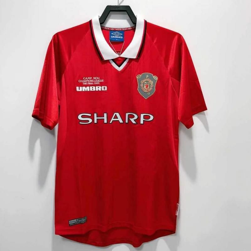 99-00 Manchester United Home Fan Version - RETRO