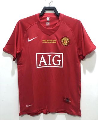 07-08 Manchester United Champions League Main Venue Fan Version - RETRO