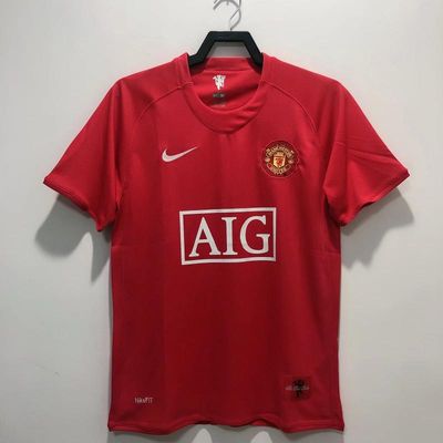 07-08 Manchester United Home League Edition Fan Version - RETRO