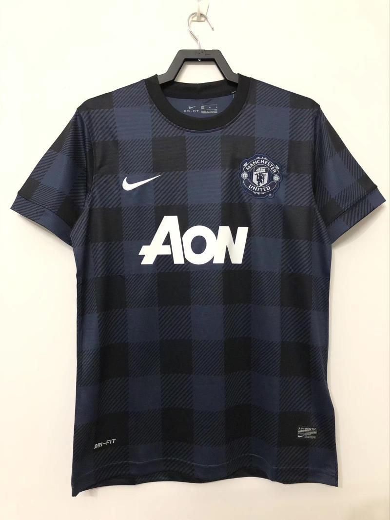 13-14 Manchester United Away Game Black Fan Version - RETRO