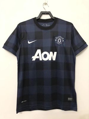 13-14 Manchester United Away Game Black Fan Version - RETRO