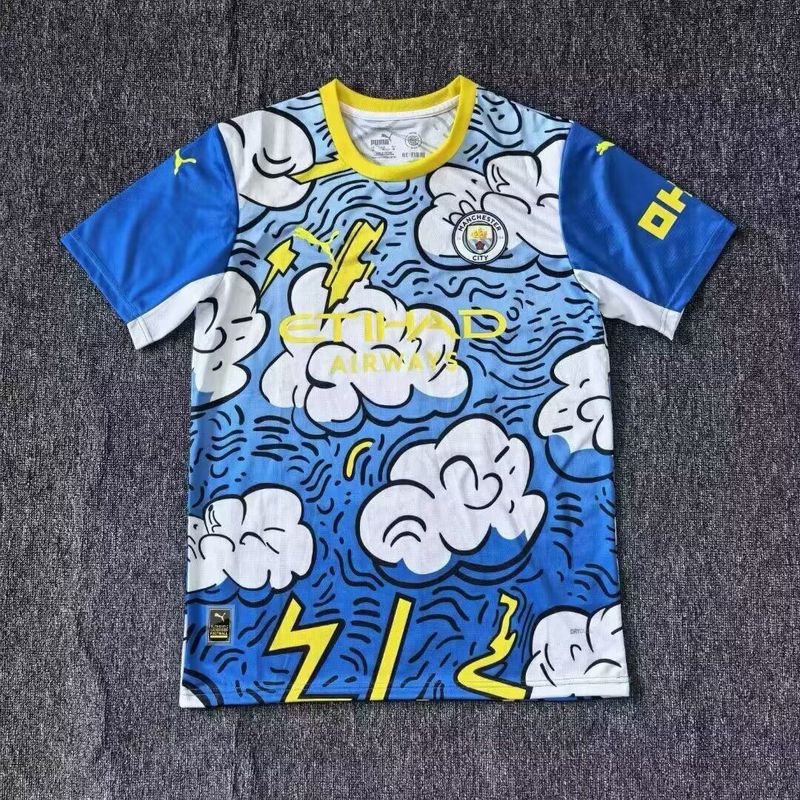 25-26 Manchester City Special Edition Clouds Fan Version