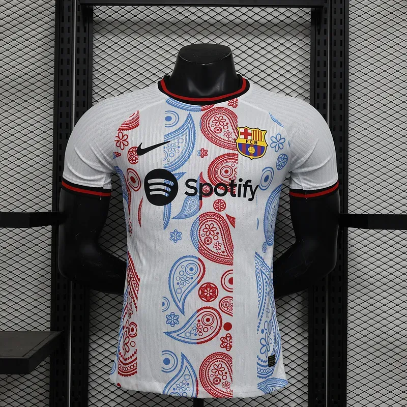 24-25 Barcelona Special Player Version White