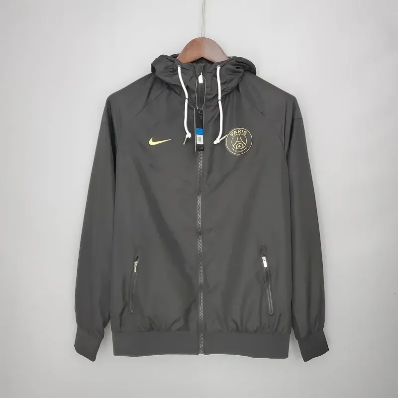 21-22 Paris Saint-Germain Windbreaker Black