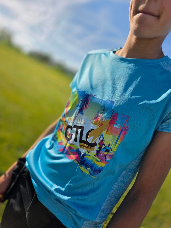 T-shirt technique BLEU édition SUMMER