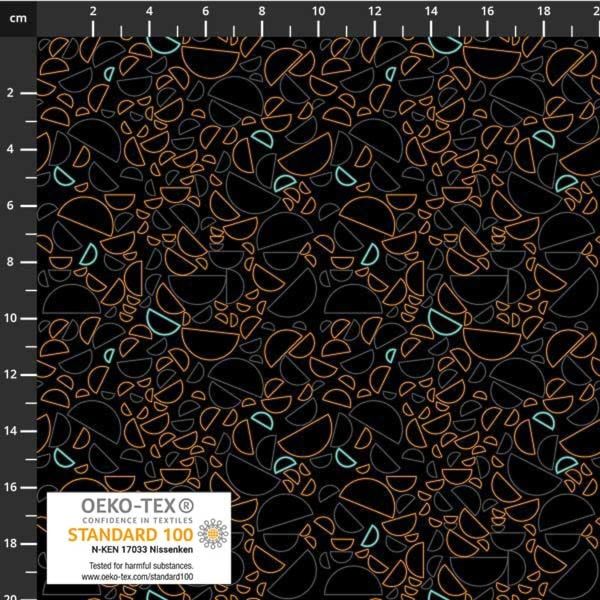 Stoffabrics 4512-772 Black