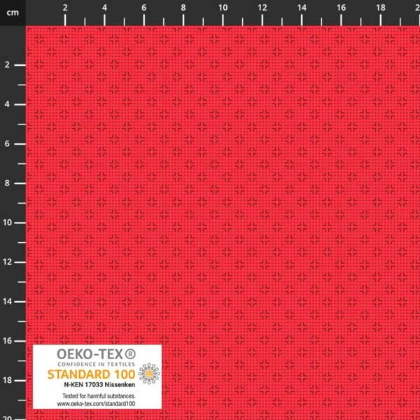 Stoffabrics  4518-036 DarkCoral