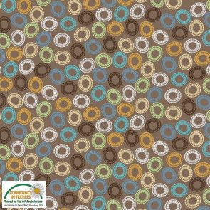 Stoffabrics 4518-059 Taupe