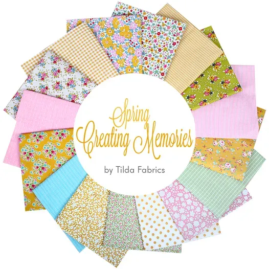 Tilda Creating Memories  Spring And Easter 16 Fat Quarter Bundle