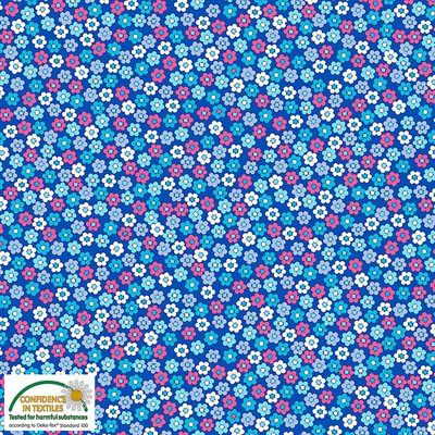Stoffabrics 4518-069 Blue