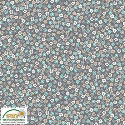 Stoffabrics 4518-071 Gray
