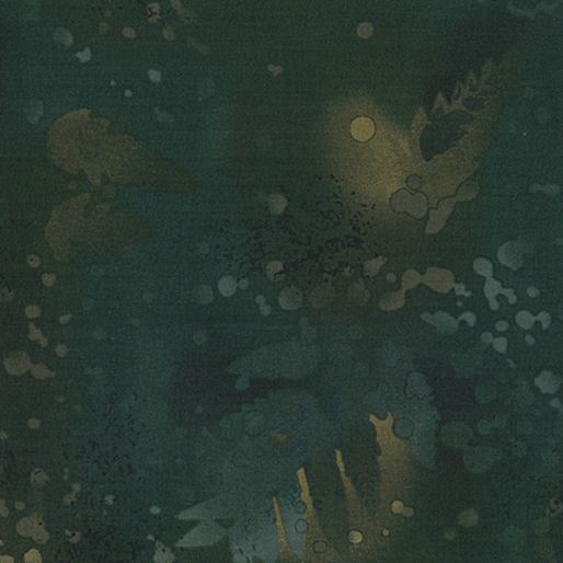 Benartex Fossil Fern Blackwatch Green 52