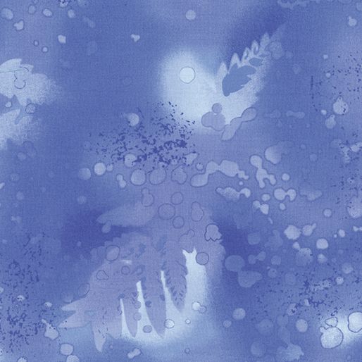 Benartex Fossil Fern Blue Frost 27