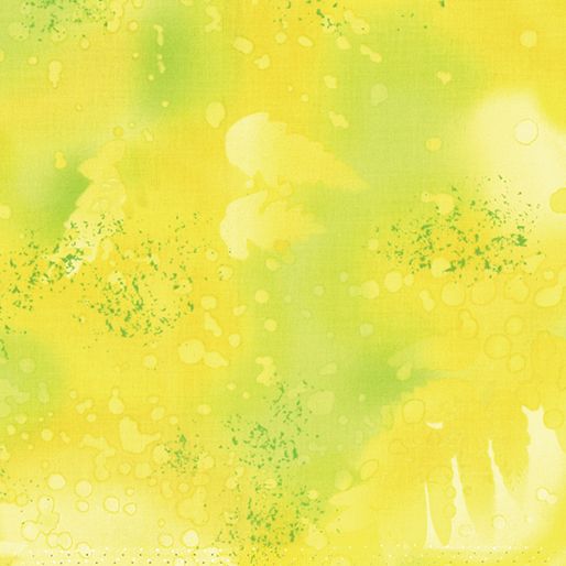 Benartex Fossil Fern Brilliant Yellow 74