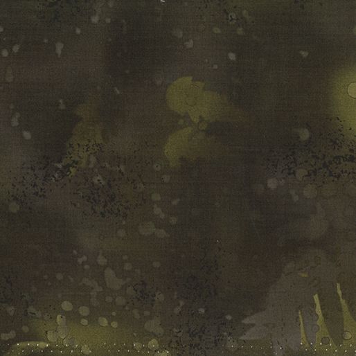 Benartex Fossil Fern Deepest Moss 61