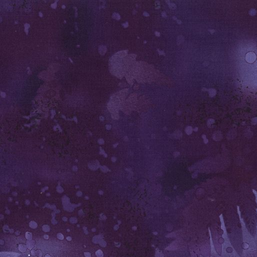 Benartex Fossil Fern Deepest Purple 54