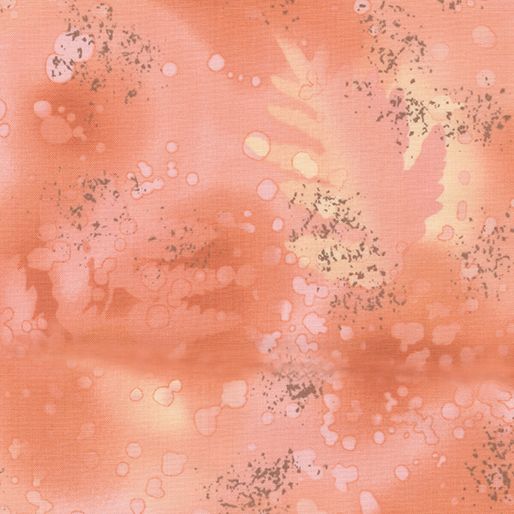 Benartex Fossil Fern Peach Meringue 94
