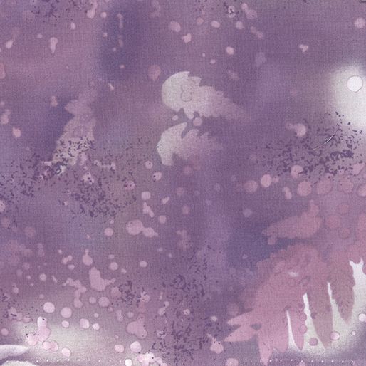 Benartex Fossil Fern Violet Smoke 1H
