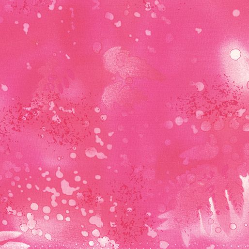 Benartex Fossil Fern Clear Cerise 1C