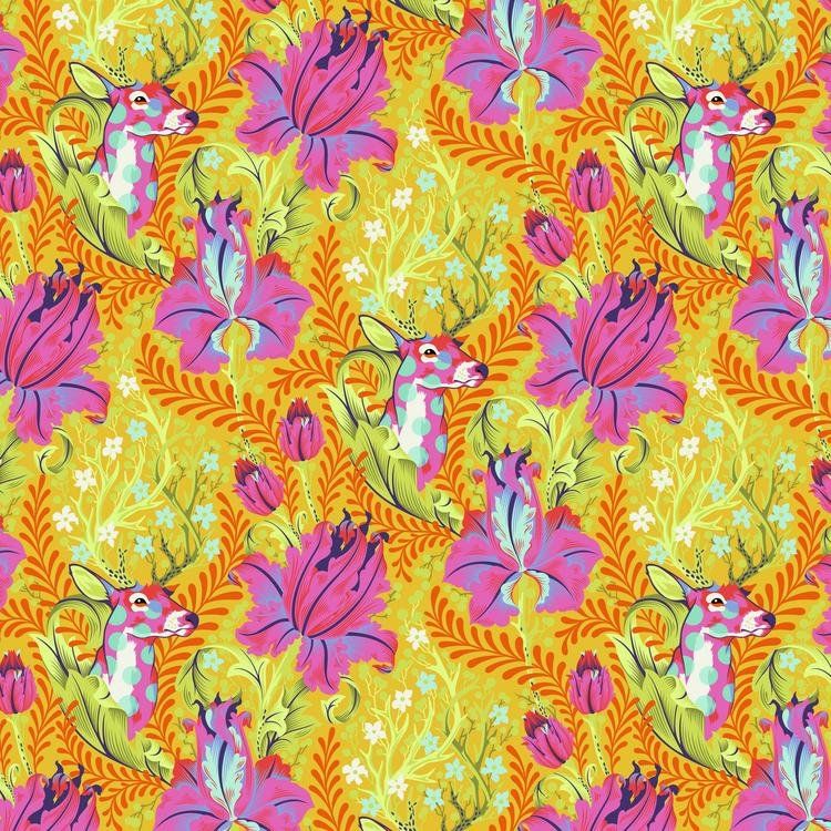 Free Spirit Tiny Beasts Tula Pink Deer John