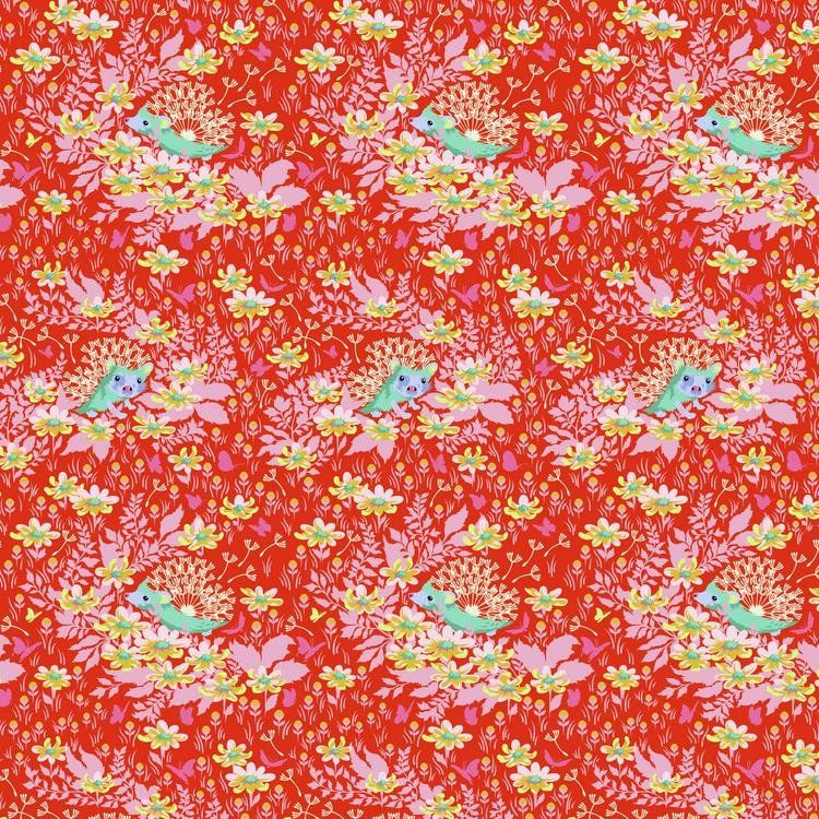 Free Spirit Tiny Beasts Tula Pink Who&#39;s Your Dandy Glow