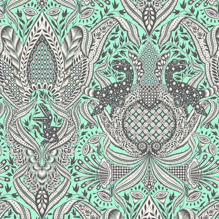 Free Spirit Roar! Tula Pink Gift Rapt Mint