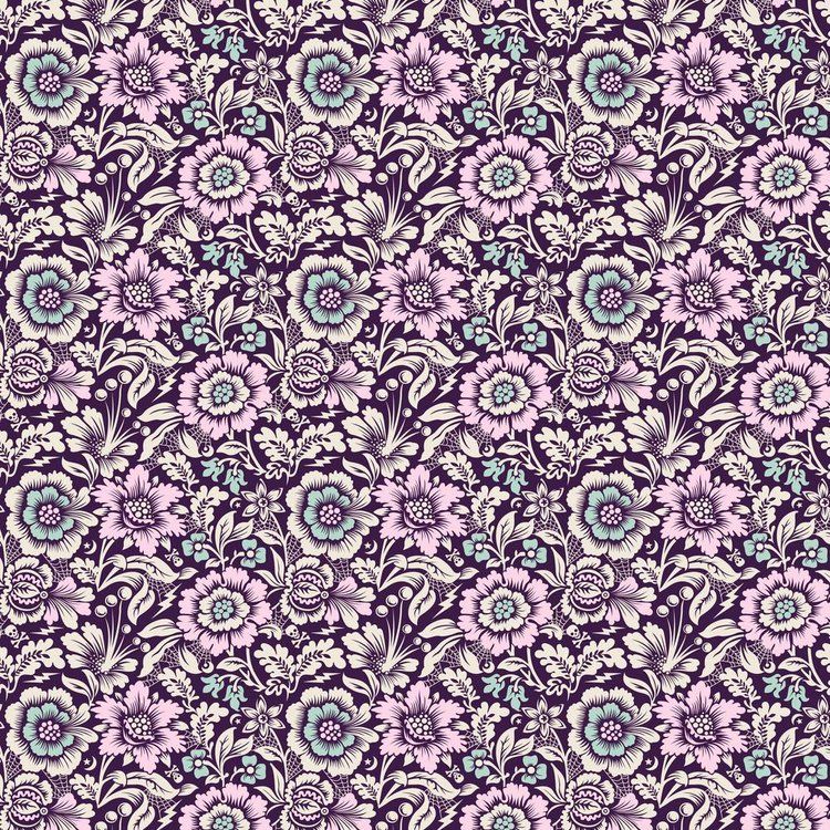Free Spirit Nightshade Tula Pink Mini Spider Blossom