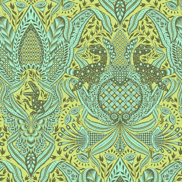 Free Spirit Roar! Tula Pink Gift Rapt Lime
